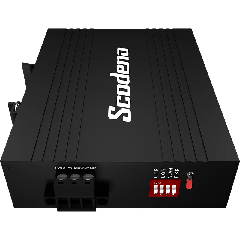 Scodeno - DIN Rail - 5 port - 10/100 MBps