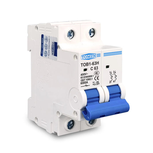 MCB - DIN Rail circuit breaker - 230/400V - 2 Polig