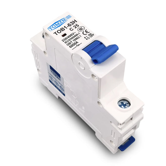 MCB - DIN Rail circuit breaker - 230/400V - 1 Polig