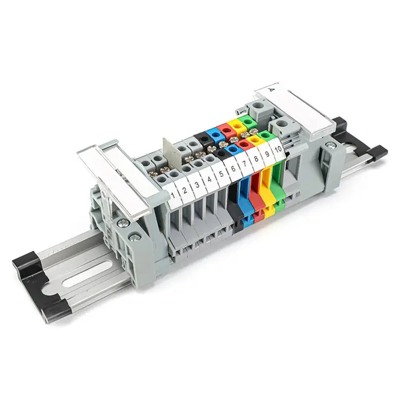 DIN RAIL Klemblok - Zwart - 32A - 690V - UK2.5B