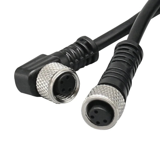 OMCH - M8 Connector kabel - 4 PIN - Vrouw - 180°